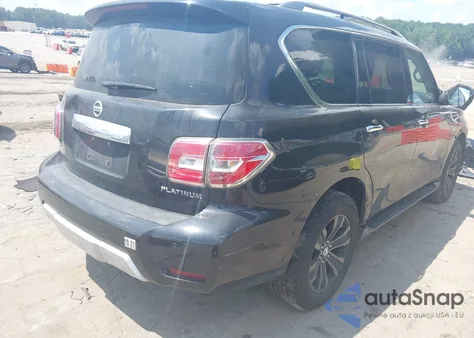 2017 Nissan Armada Platinum из США, поврежденный, VIN JN8AY2ND1H9001187